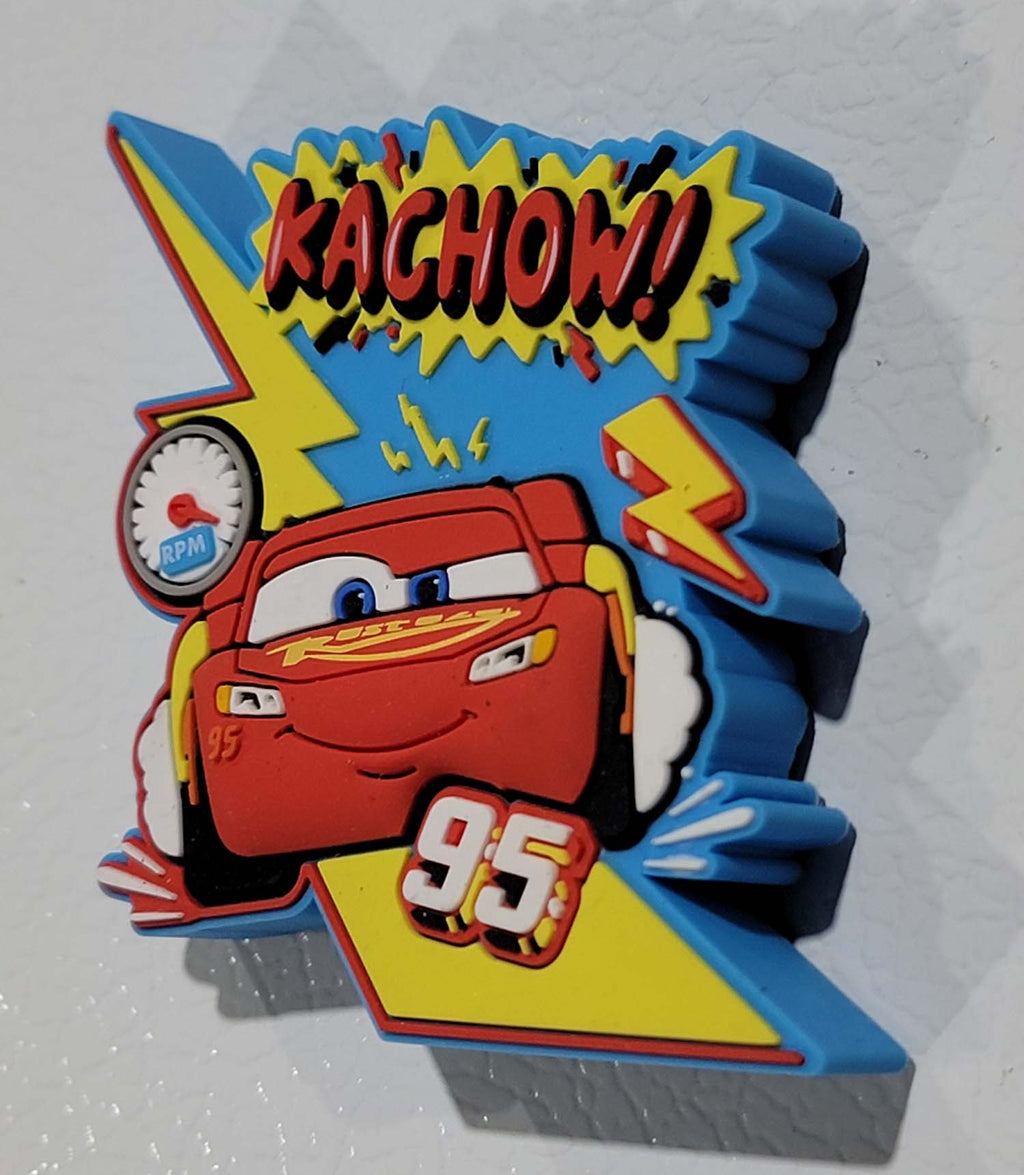 Disney Parks Magnet - Cars - Lightning McQueen - Ka-Chow - alternate view 2