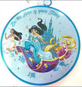 Disney Parks Ornament - Princess Disc - Be the Hero of your Story, image 1