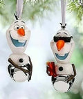Disney Parks Ornament - Frozen - Olaf Bell - Set of 2