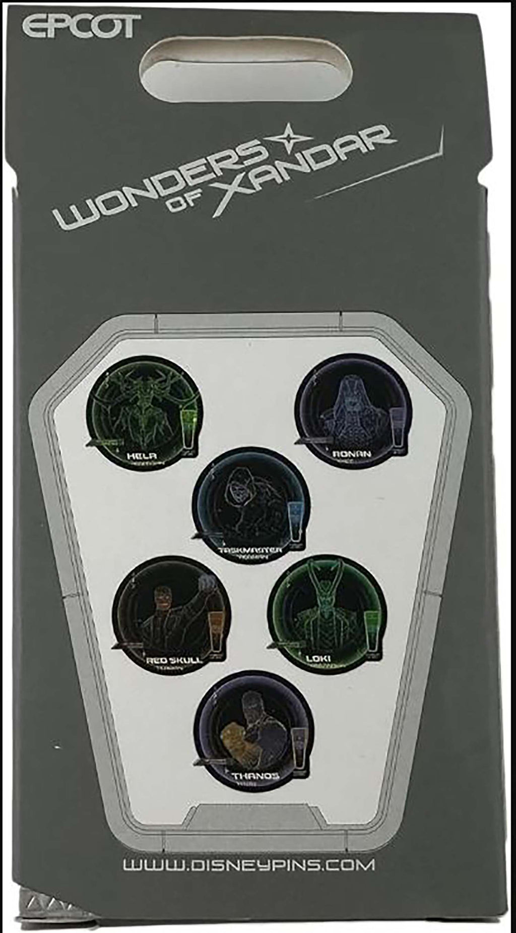 Disney Pin - Guardians of the Galaxy Xandar Mystery Box - 2 Pins - Sealed - package and series details