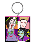 Disney Keychain - Jerry Leigh - Villains Soft Touch PVC