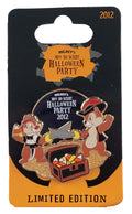 Disney Pin - Mickey's Not So Scary Halloween Party 2012 - Chip and Dale