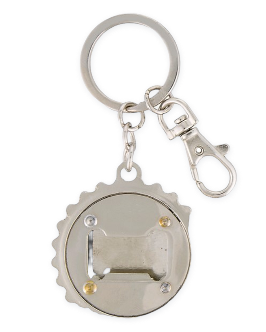 Disney Parks Keychain - UP - Grape Soda Cap - Metal Bottle Opener