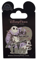 Disney Pin - The Nightmare Before Christmas - Jack Skellington - Man of Your Screams - front view
