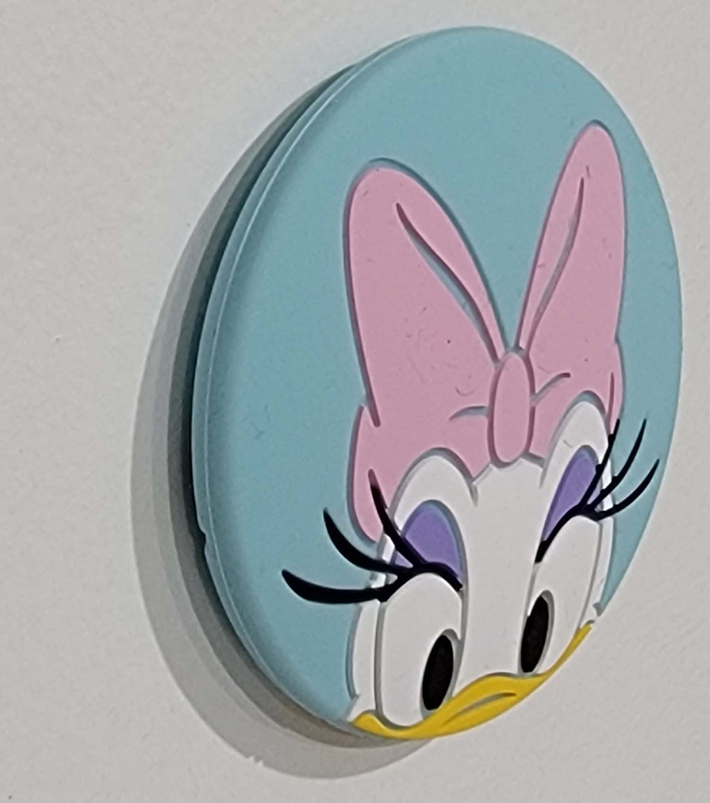 Disney Parks Magnet - Double-Sided Character Faces - Donald and Daisy - alternate view 4