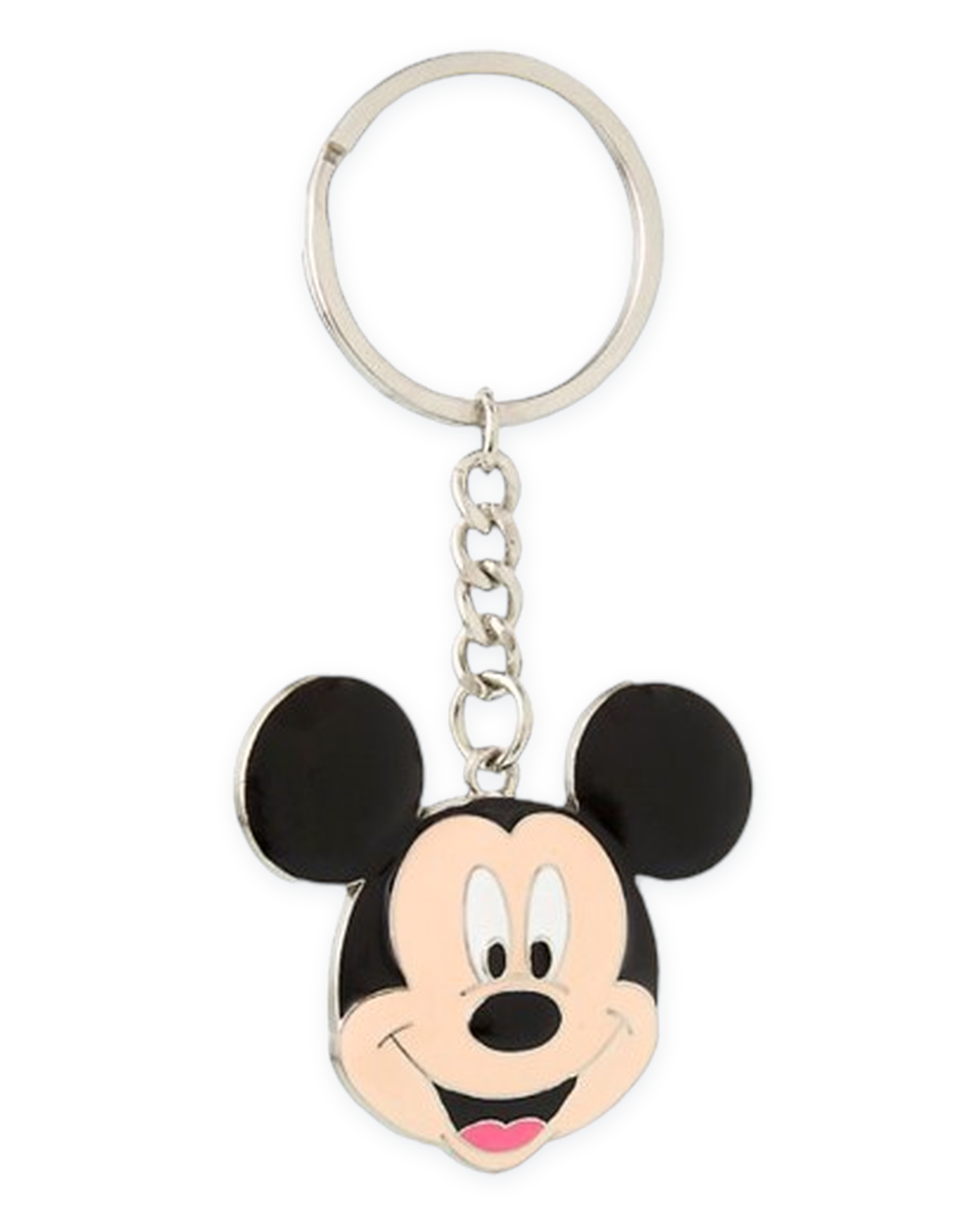 Disney Parks Keychain - Mickey Face Sculpted