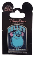 Disney Pin - Monsters University - Sulley - front view