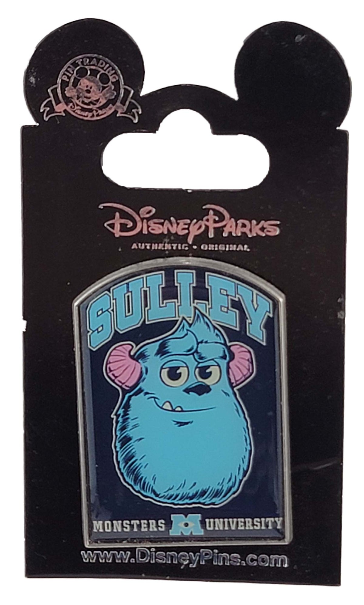 Disney Pin - Monsters University - Sulley - front view
