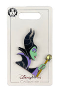 Disney Pin - Sleeping Beauty - Maleficent with Jeweled Staff - front view