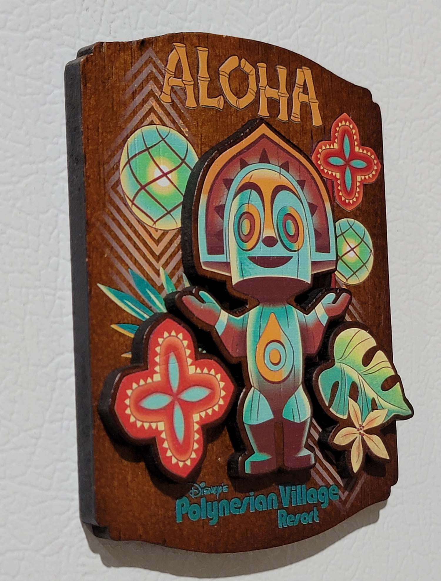 Disney Parks Magnet - Polynesian Village Resort - Aloha Tiki Logo - alternate view 2