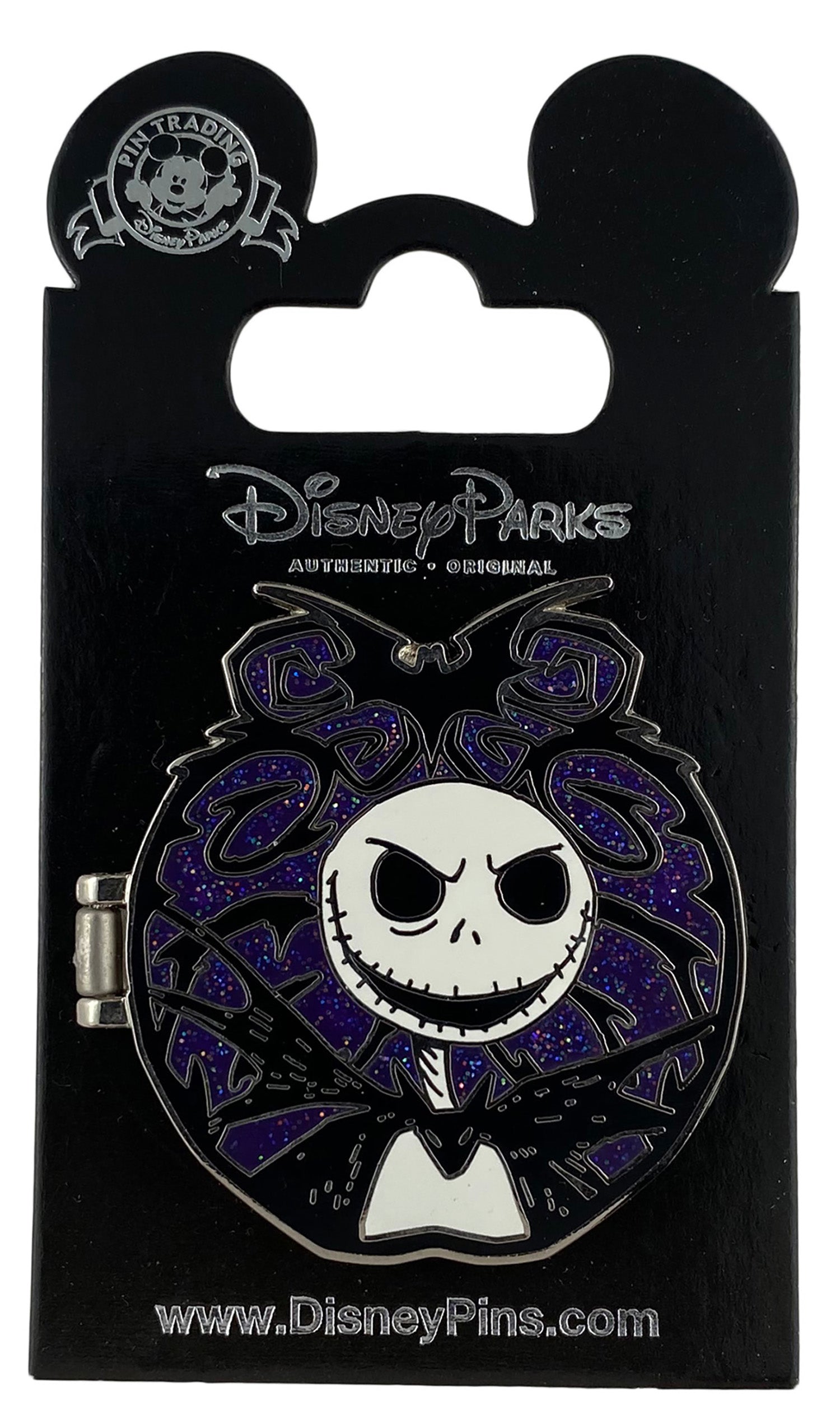 Disney Pin - The Nightmare Before Christmas - Jack Skellington Family Locket - front view