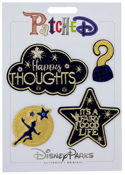 Disney Parks - PatcheD - Peter Pan - Happy Thoughts - It's Fairy Good Life - Hook - Patch
