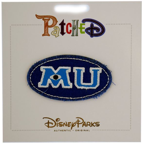 Disney Parks - PatcheD - Monsters University Logo - Patch
