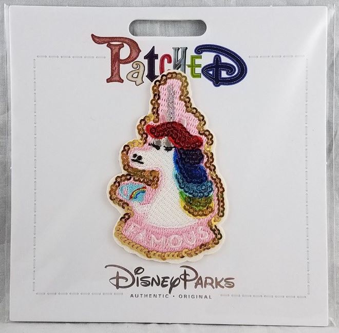 Disney Parks - PatcheD - Inside Out - Unicorn Famous - Rainbow - Patch