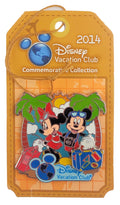 Disney Pin - Disney Vacation Club - 2014 - Mickey and Minnie, view 1