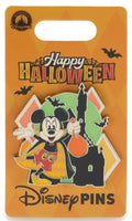 Disney Pin - Happy Halloween 2026 - Mickey Mouse w/ Candy Bag - Glow-in-the-Dark