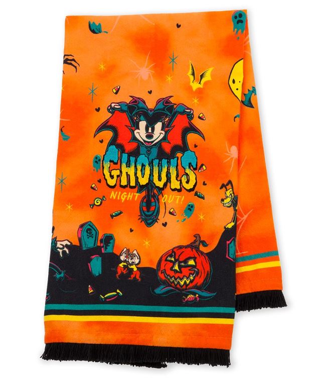 Disney Parks - Kitchen Towel - Happy Halloween - Mickey Mouse and Friends Ghouls Night Out!