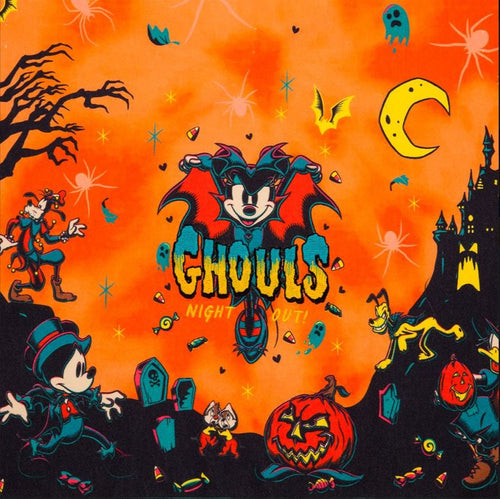 Disney Parks - Kitchen Towel - Happy Halloween - Mickey Mouse and Friends Ghouls Night Out!