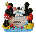 Disney Parks Magnetic Photo Frame - Mickey & Minnie Kiss - front view