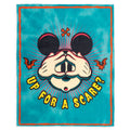 Disney Parks - Mickey Mouse - Up for a Scare? - Throw Blanket